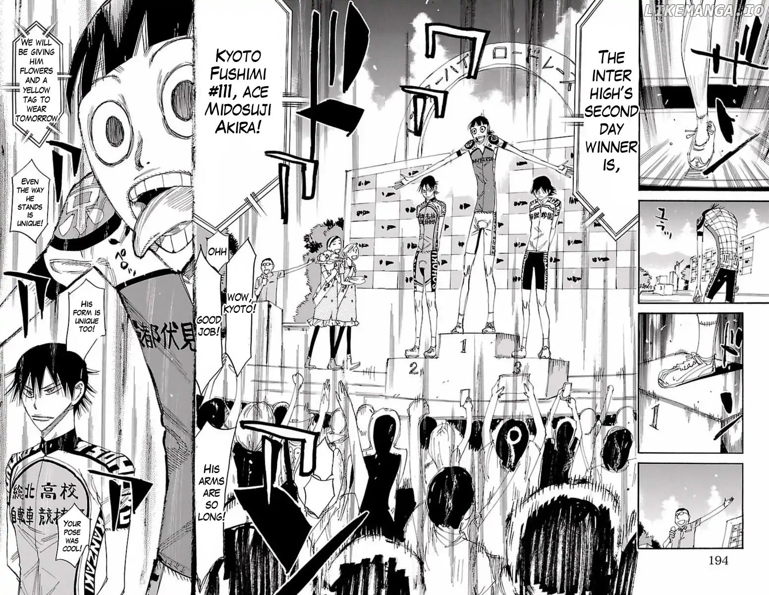 Yowamushi Pedal Chapter 416 - page 14