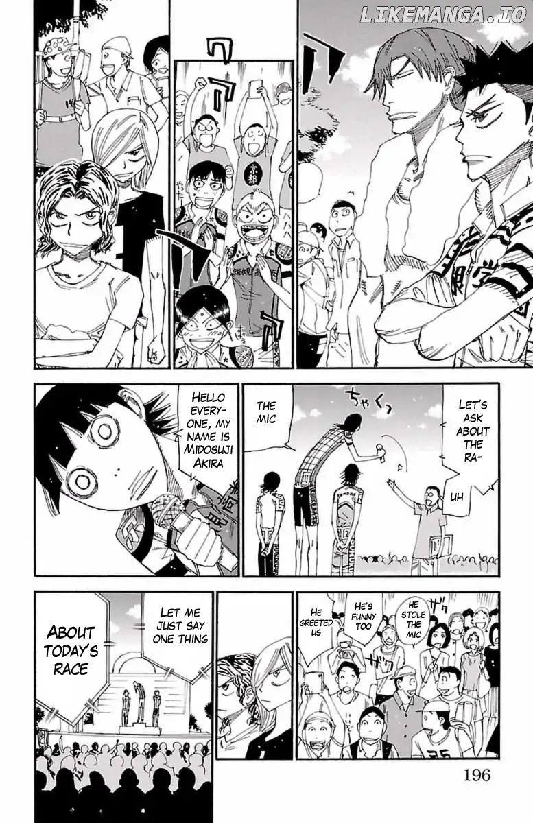 Yowamushi Pedal Chapter 416 - page 15