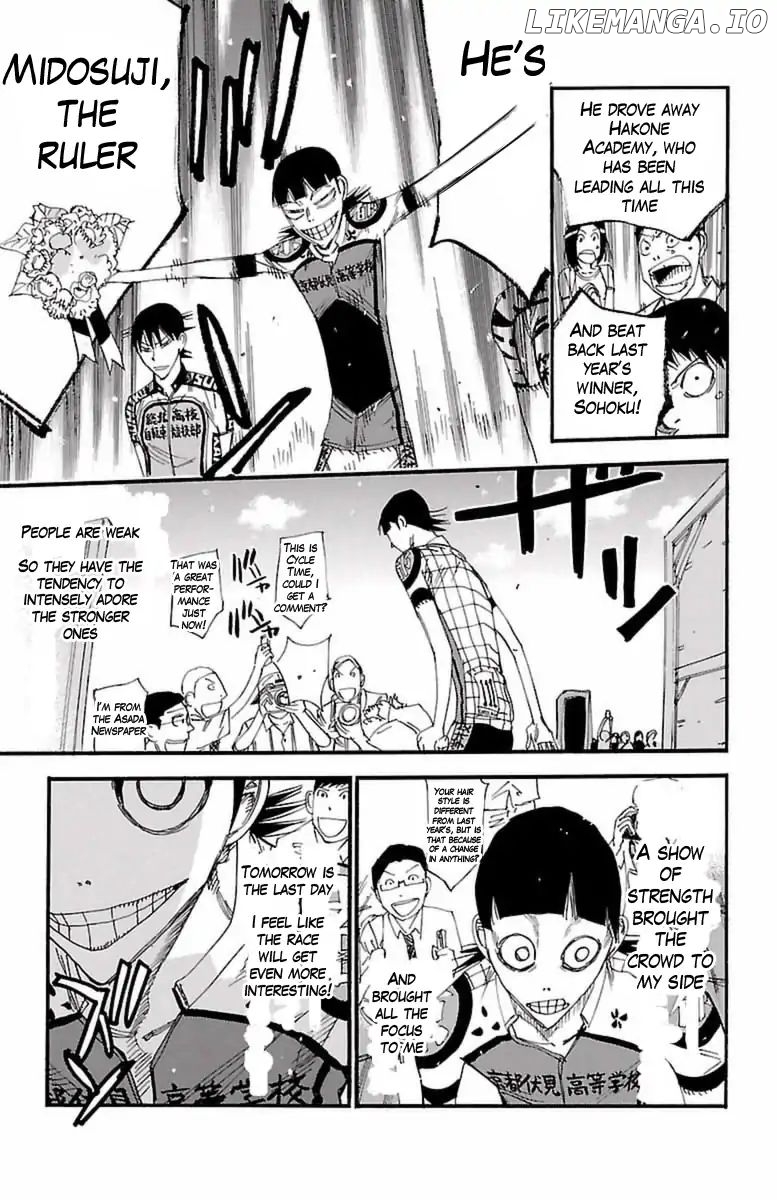Yowamushi Pedal Chapter 416 - page 22
