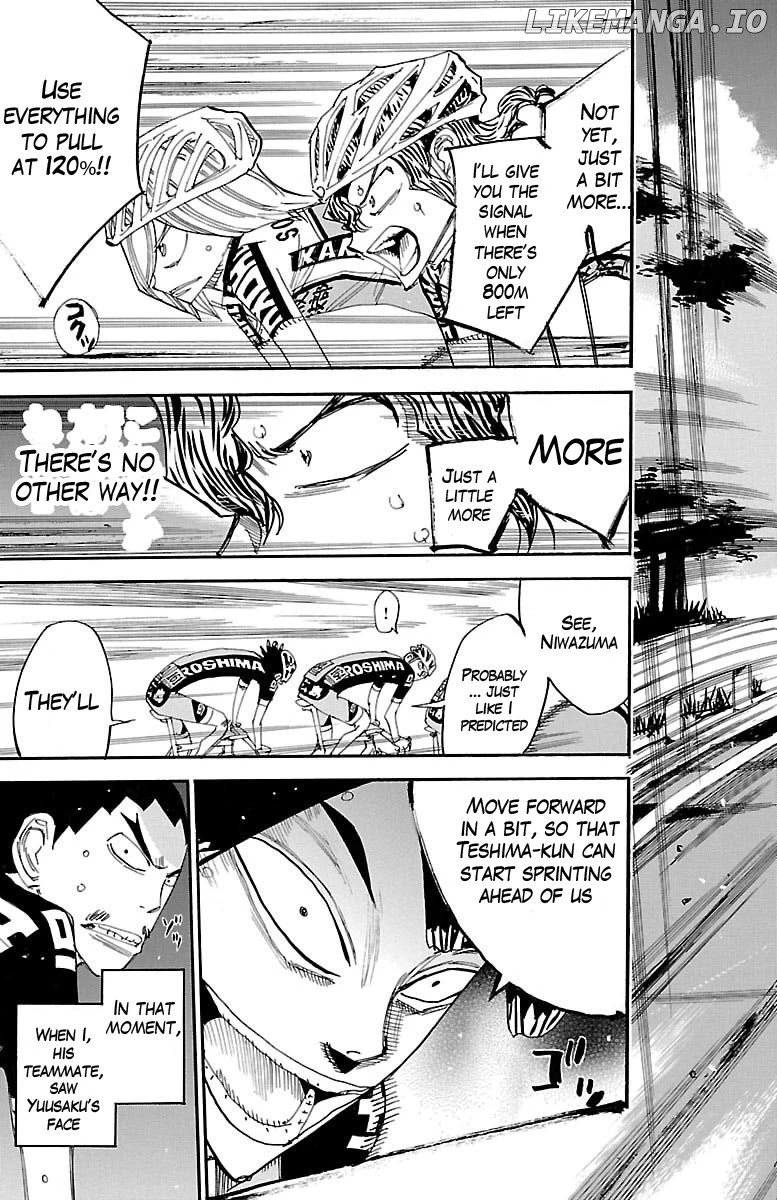 Yowamushi Pedal Chapter 442 - page 17