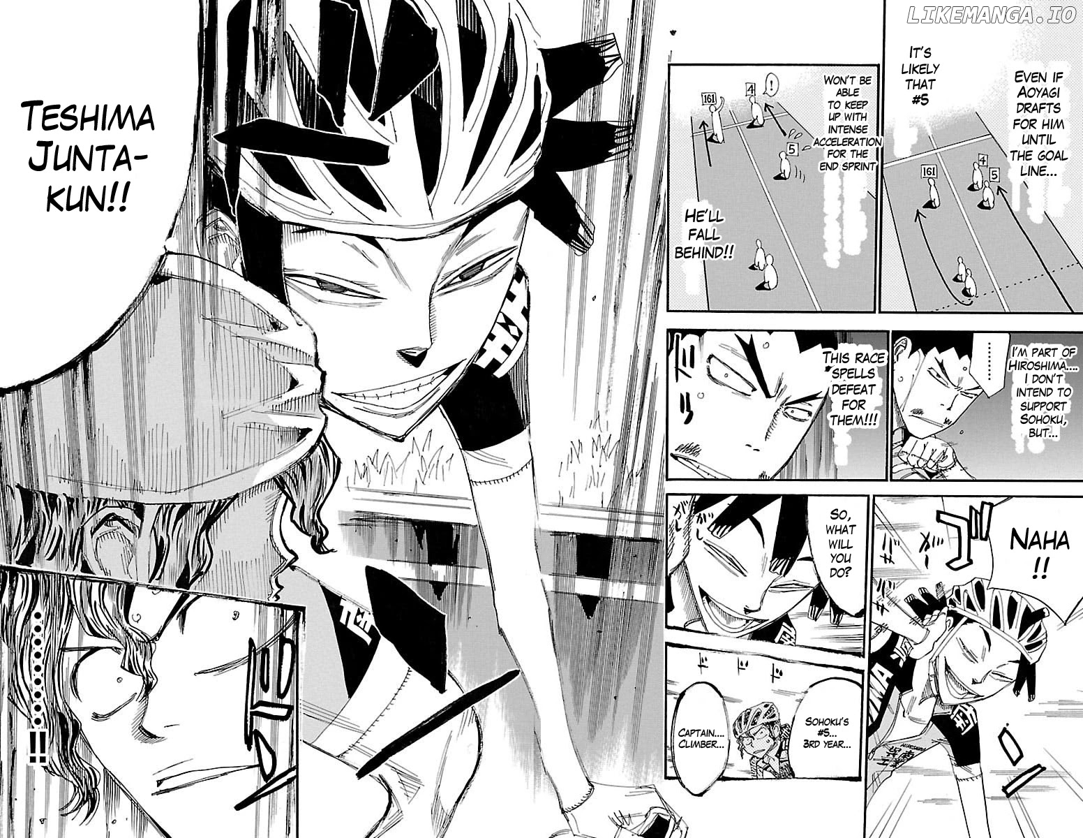 Yowamushi Pedal Chapter 442 - page 2