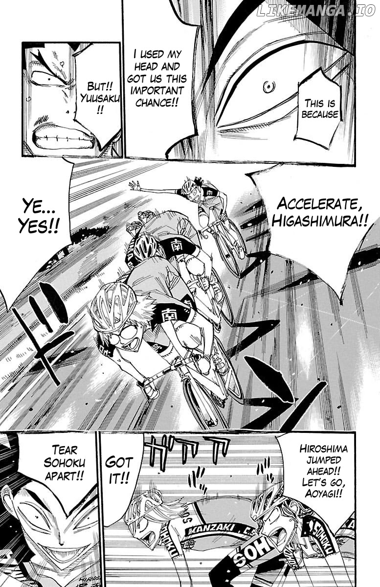 Yowamushi Pedal Chapter 442 - page 8