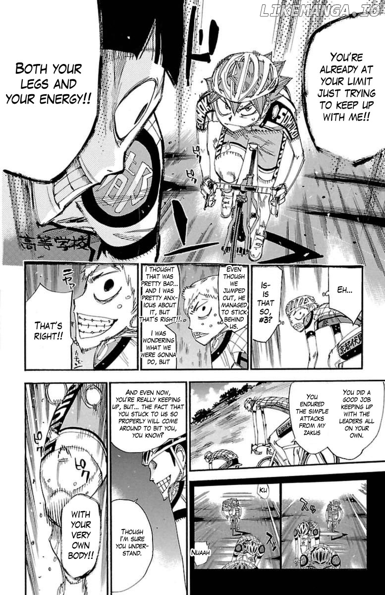 Yowamushi Pedal Chapter 396 - page 10