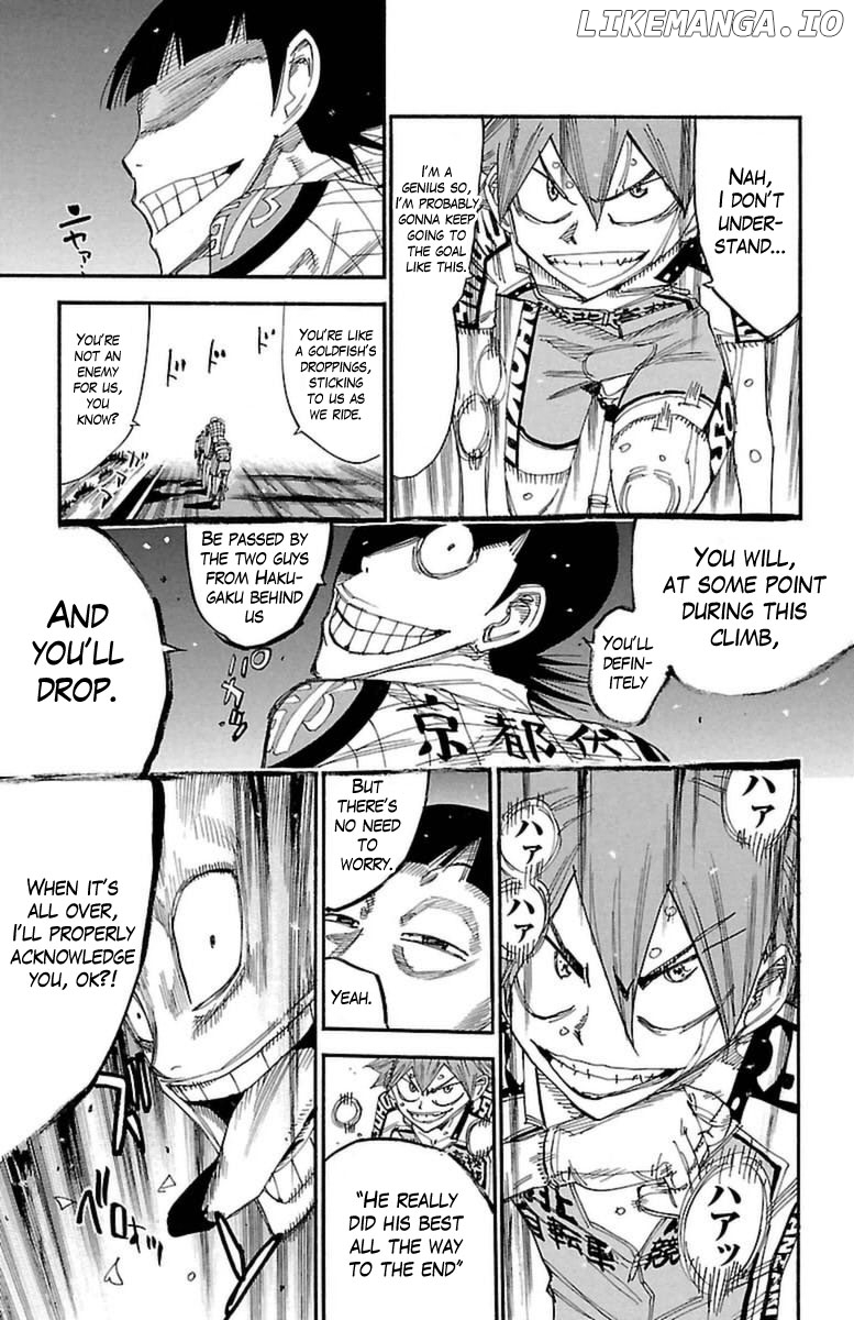 Yowamushi Pedal Chapter 396 - page 11
