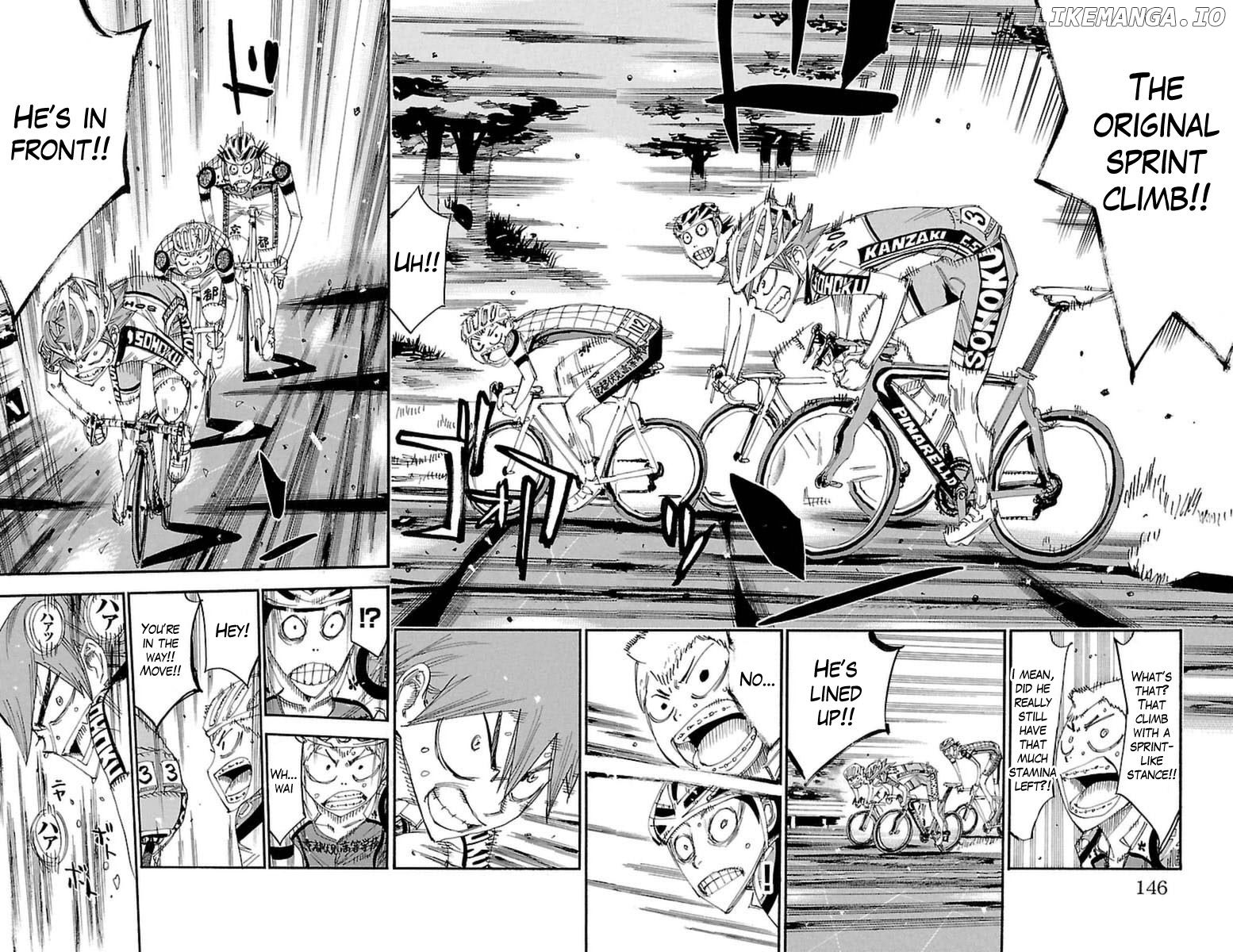 Yowamushi Pedal Chapter 396 - page 13