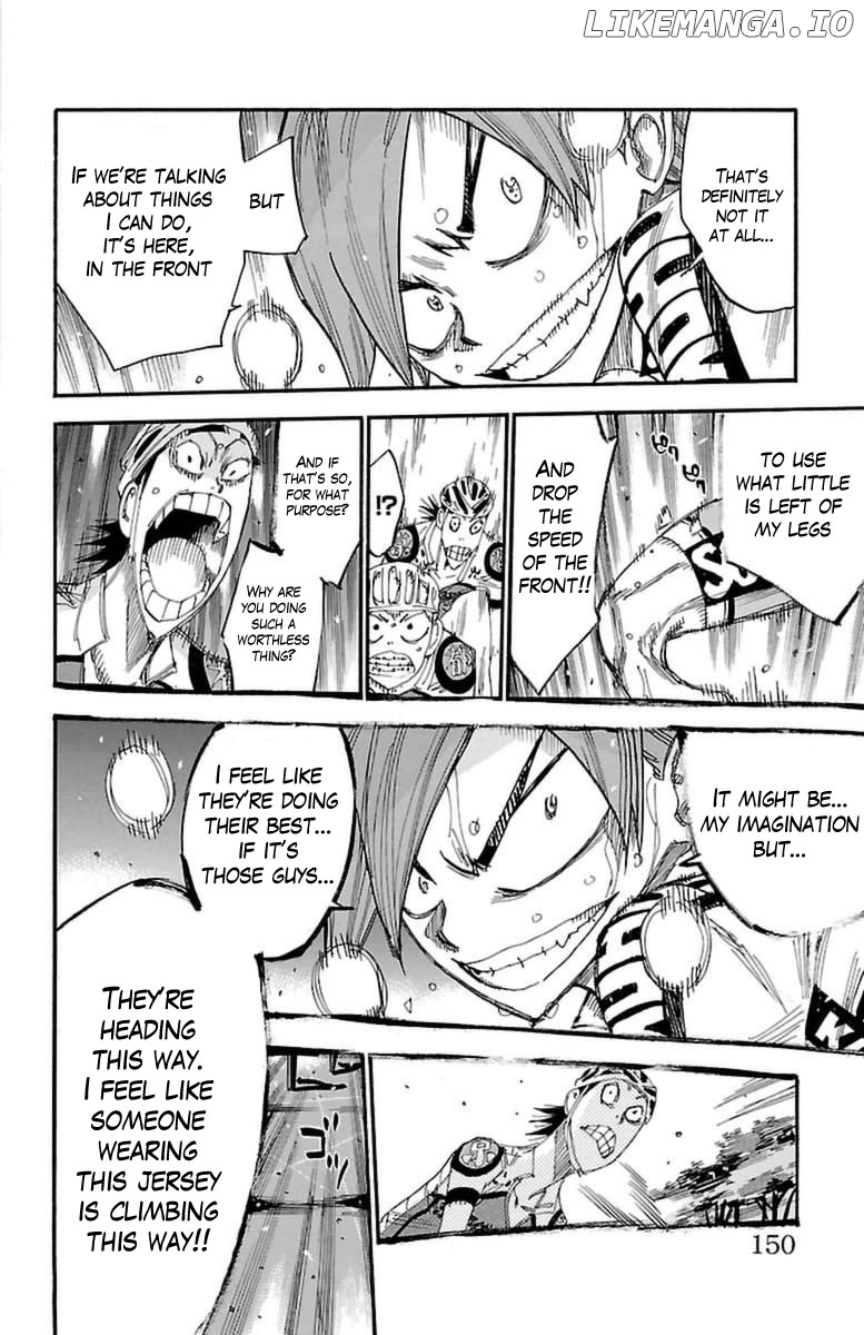 Yowamushi Pedal Chapter 396 - page 16