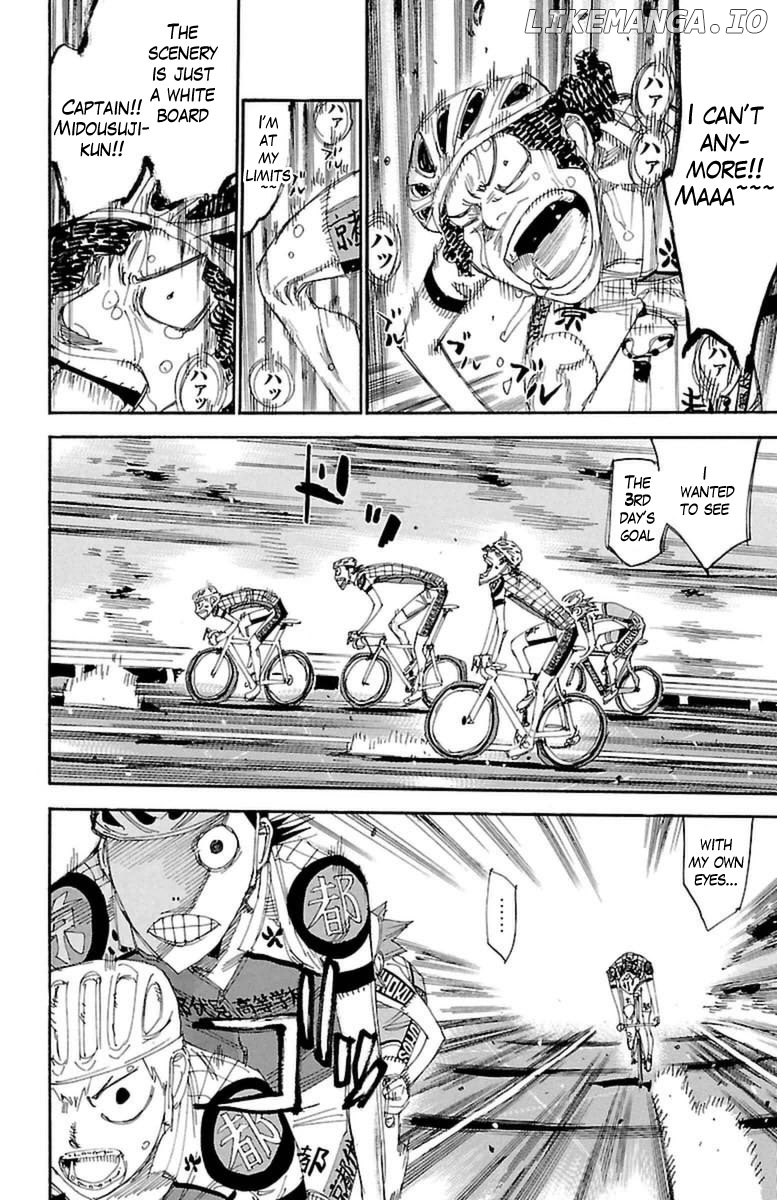 Yowamushi Pedal Chapter 396 - page 5