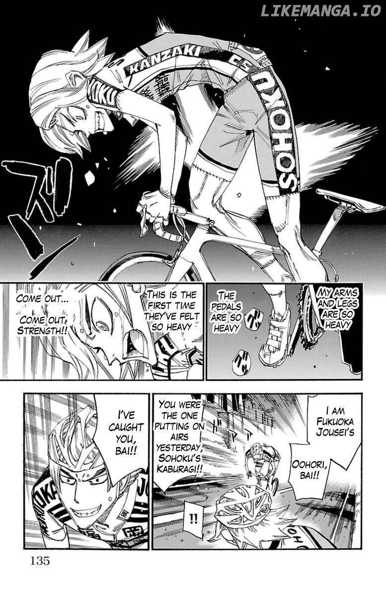Yowamushi Pedal Chapter 361 - page 14