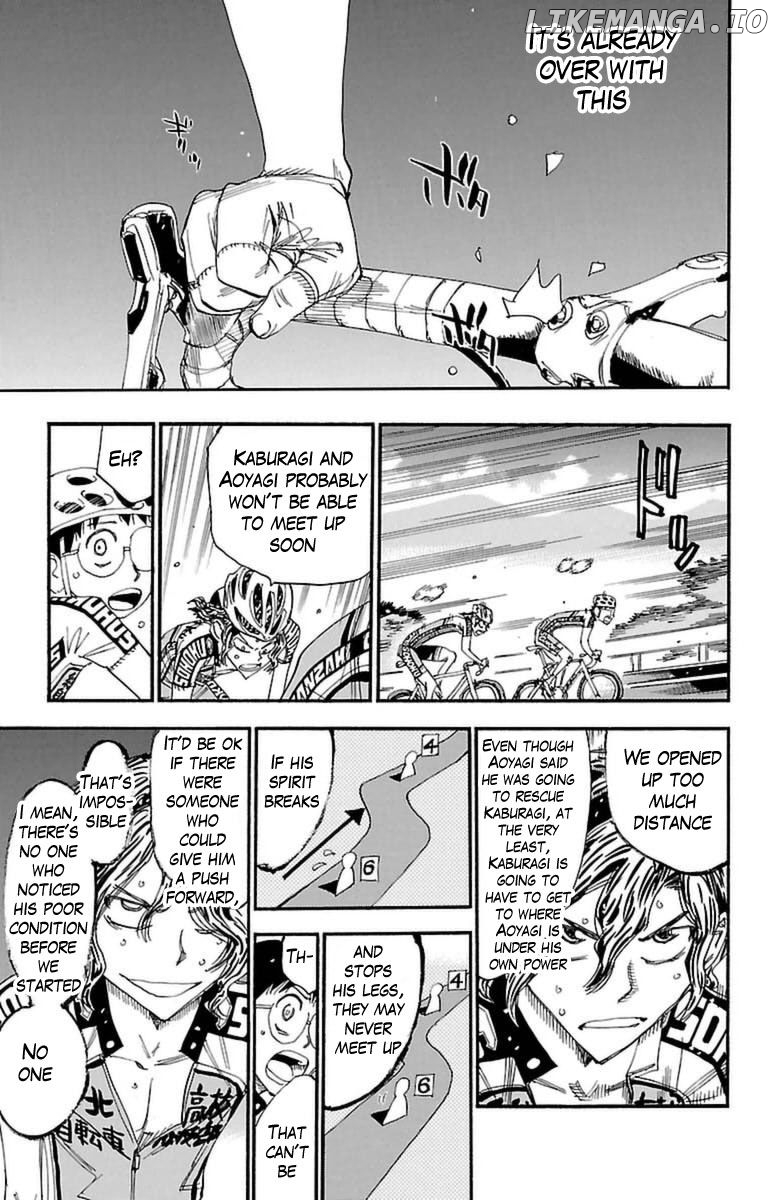 Yowamushi Pedal Chapter 361 - page 16