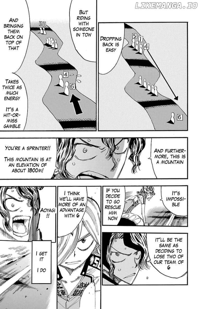 Yowamushi Pedal Chapter 361 - page 4