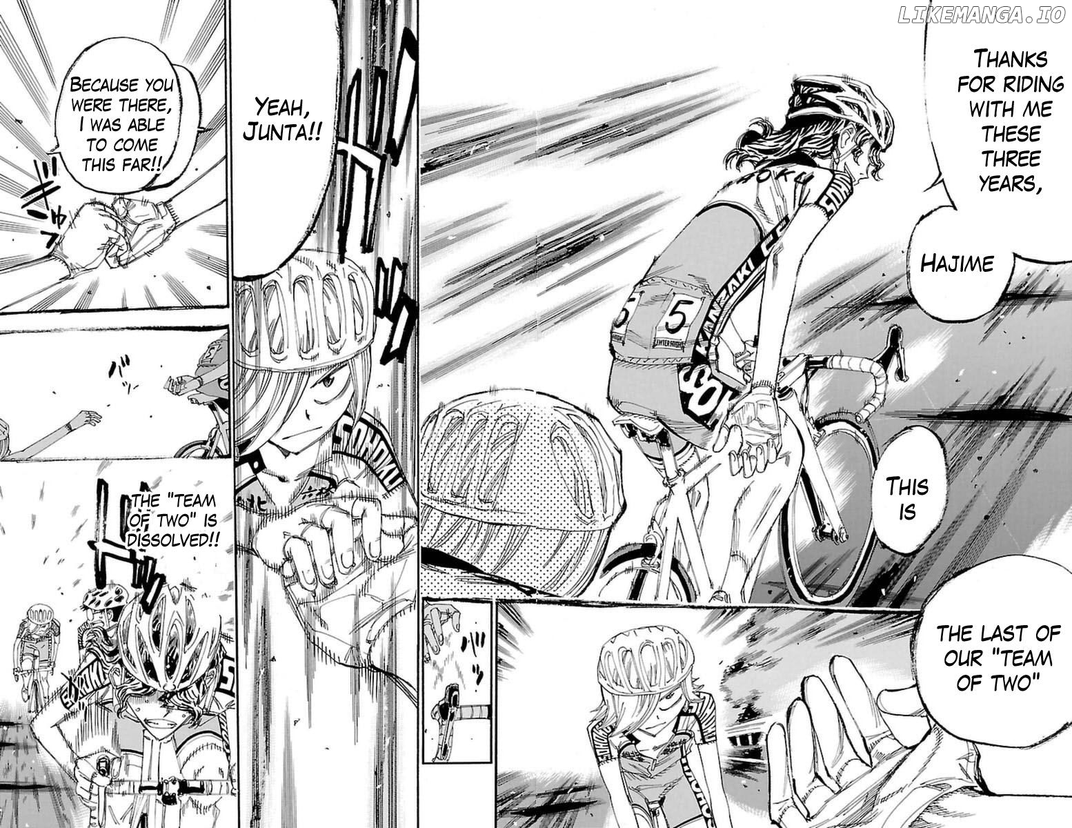 Yowamushi Pedal Chapter 361 - page 9