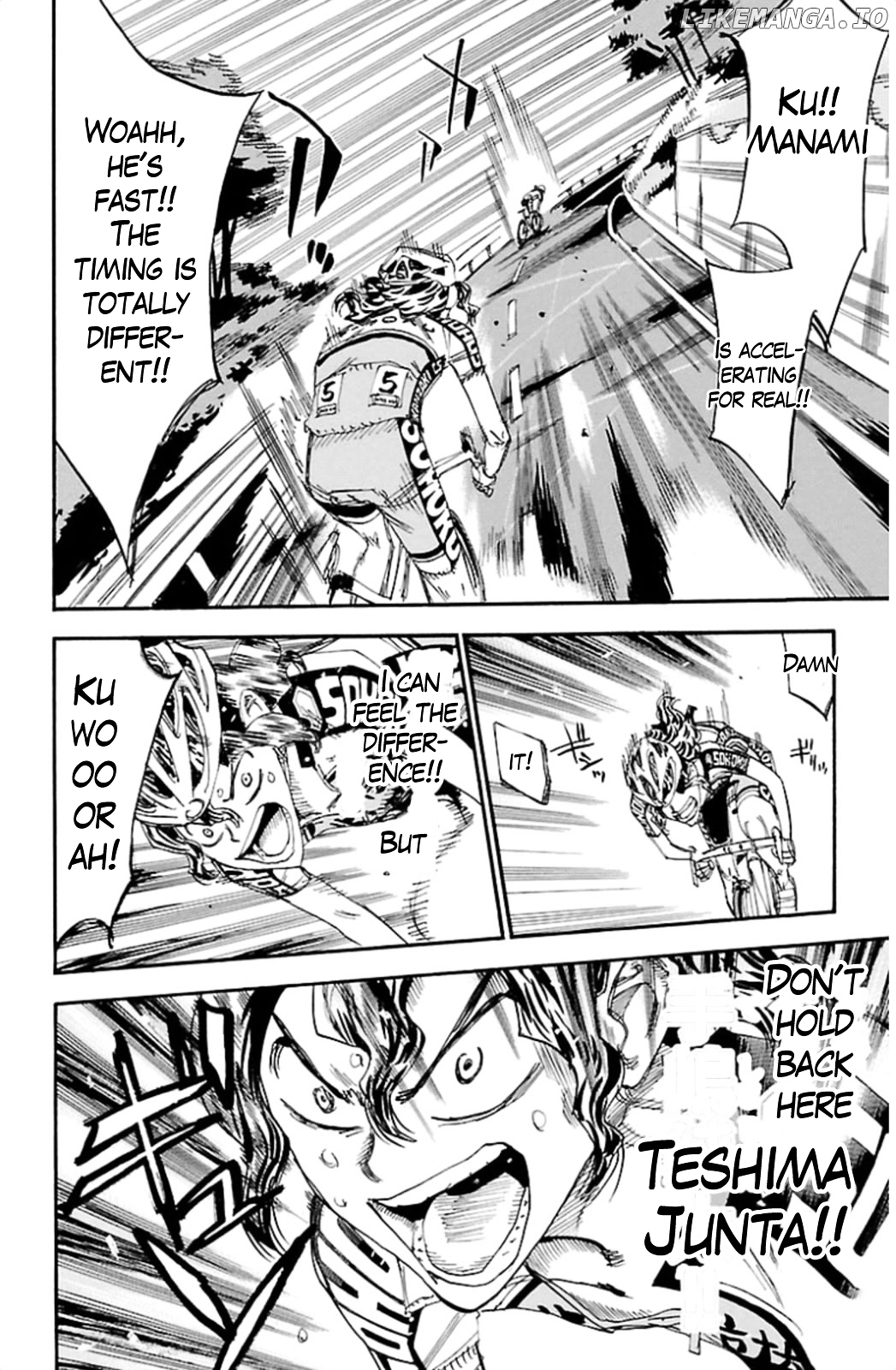 Yowamushi Pedal Chapter 320 - page 14