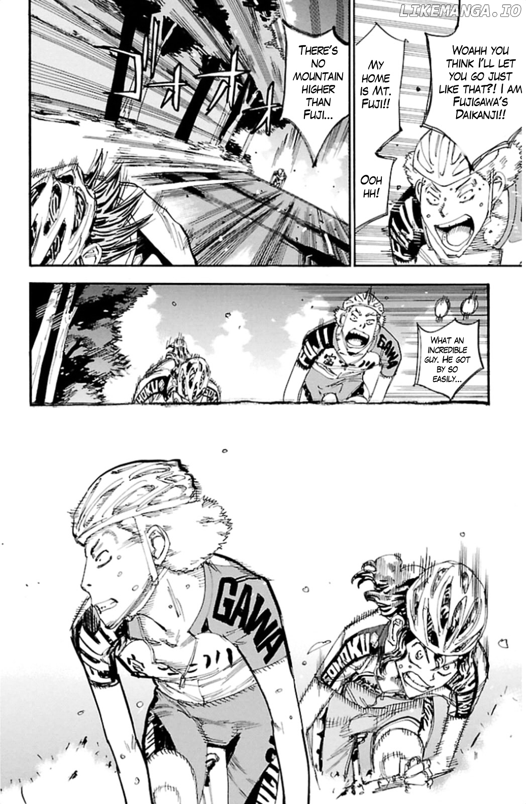 Yowamushi Pedal Chapter 320 - page 16