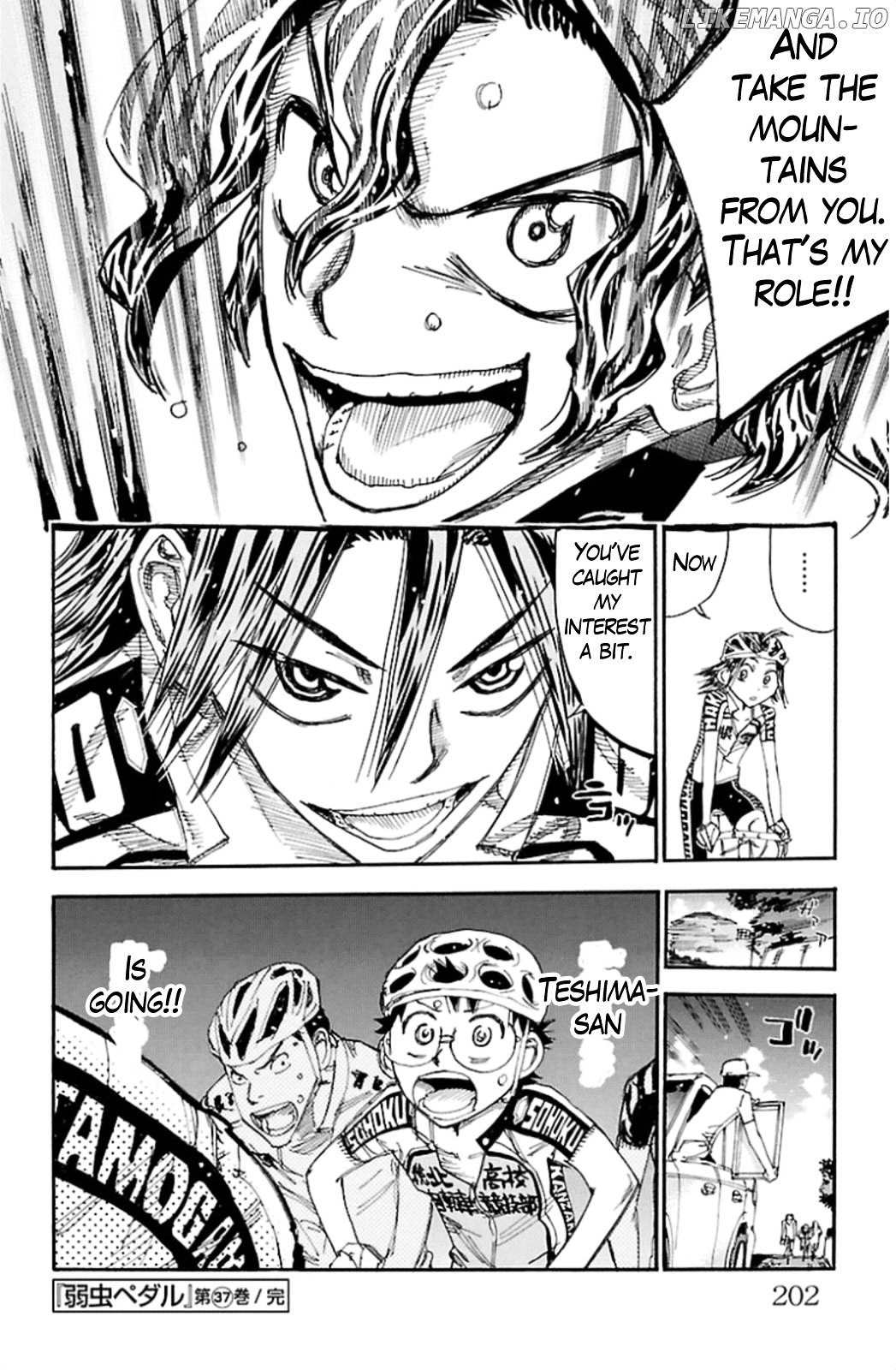 Yowamushi Pedal Chapter 320 - page 20
