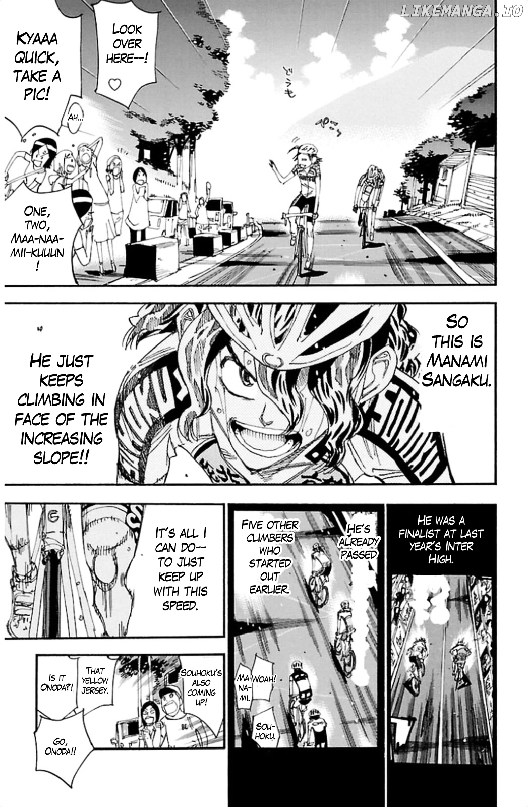 Yowamushi Pedal Chapter 320 - page 5