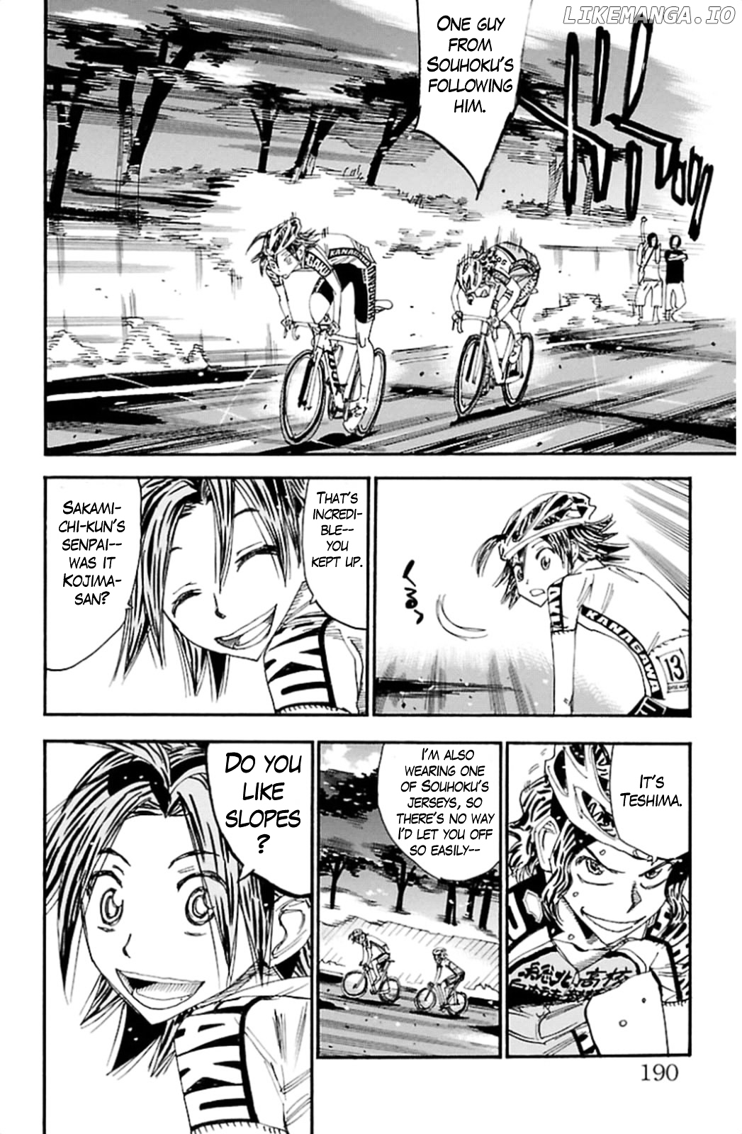 Yowamushi Pedal Chapter 320 - page 8