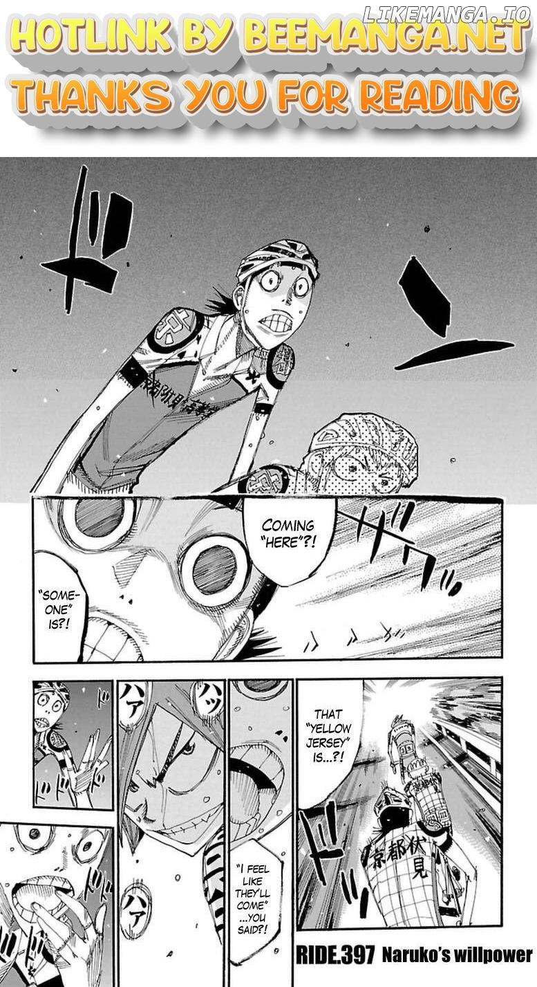 Yowamushi Pedal Chapter 397 - page 1