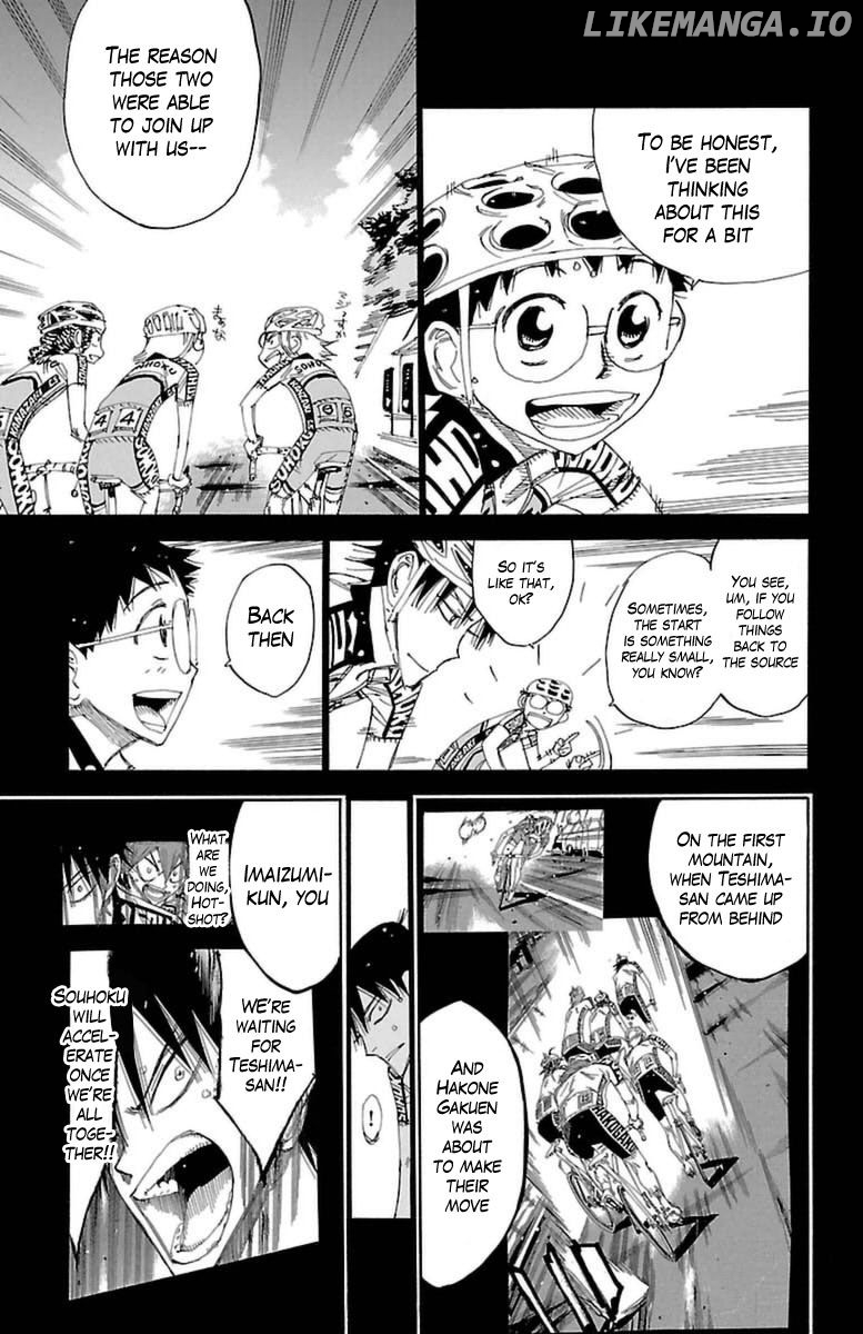 Yowamushi Pedal Chapter 397 - page 16