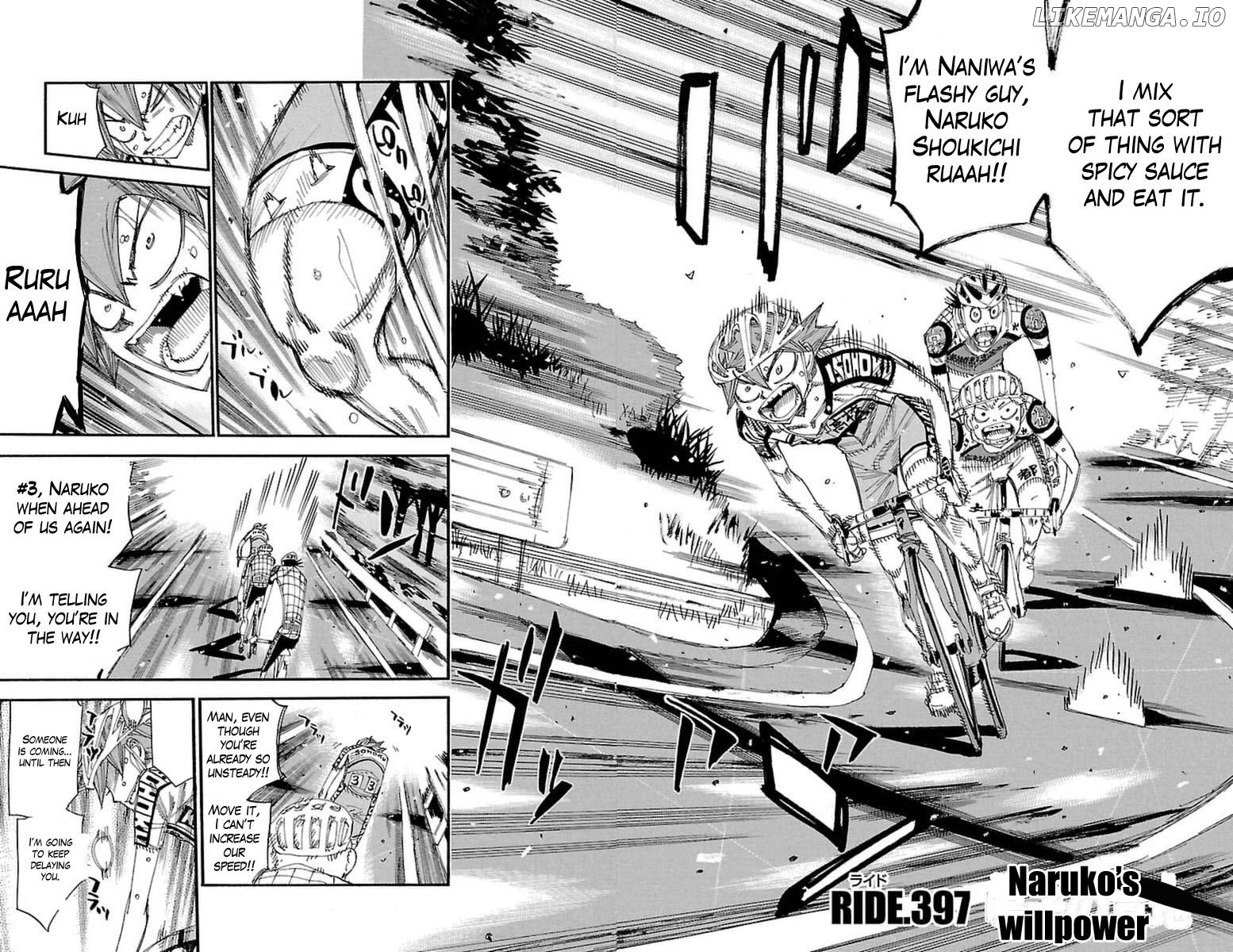 Yowamushi Pedal Chapter 397 - page 4