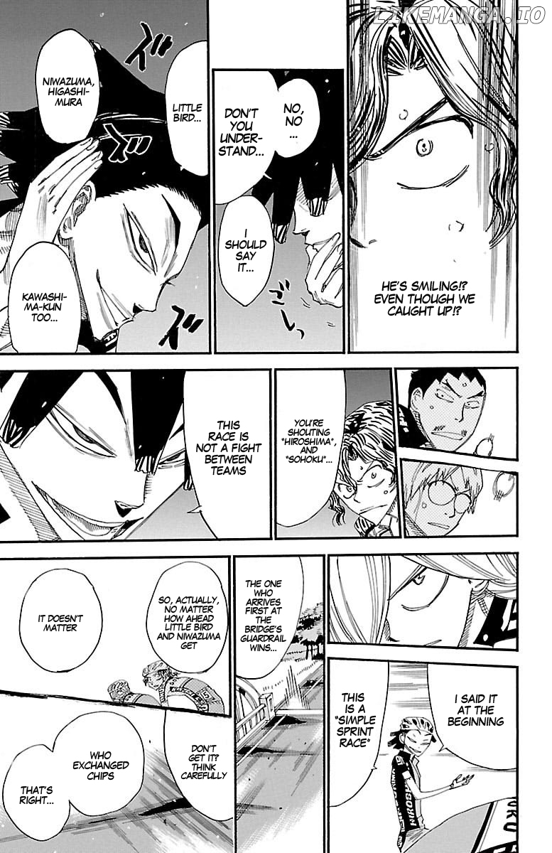 Yowamushi Pedal Chapter 441 - page 17