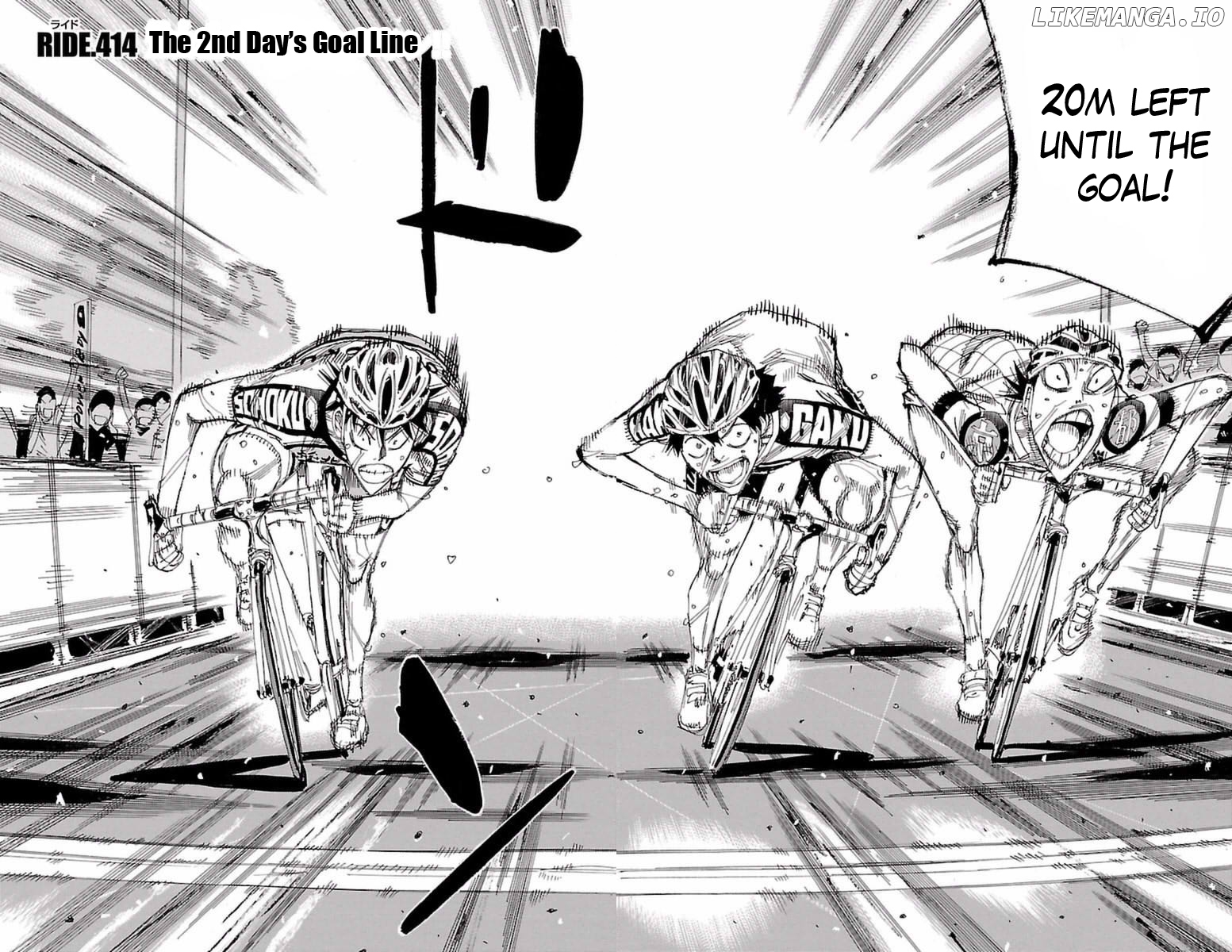 Yowamushi Pedal Chapter 414 - page 2