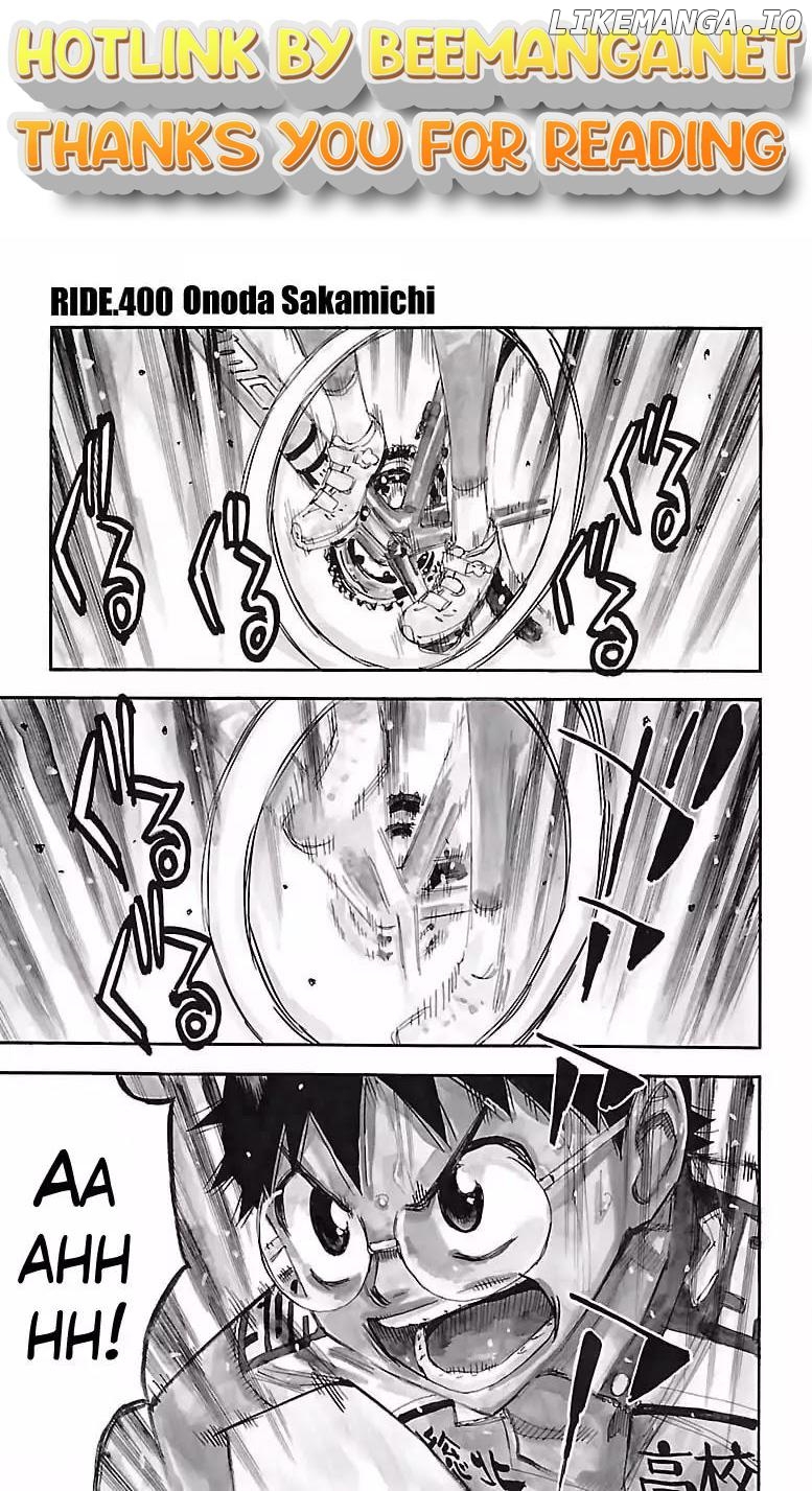 Yowamushi Pedal Chapter 400 - page 1