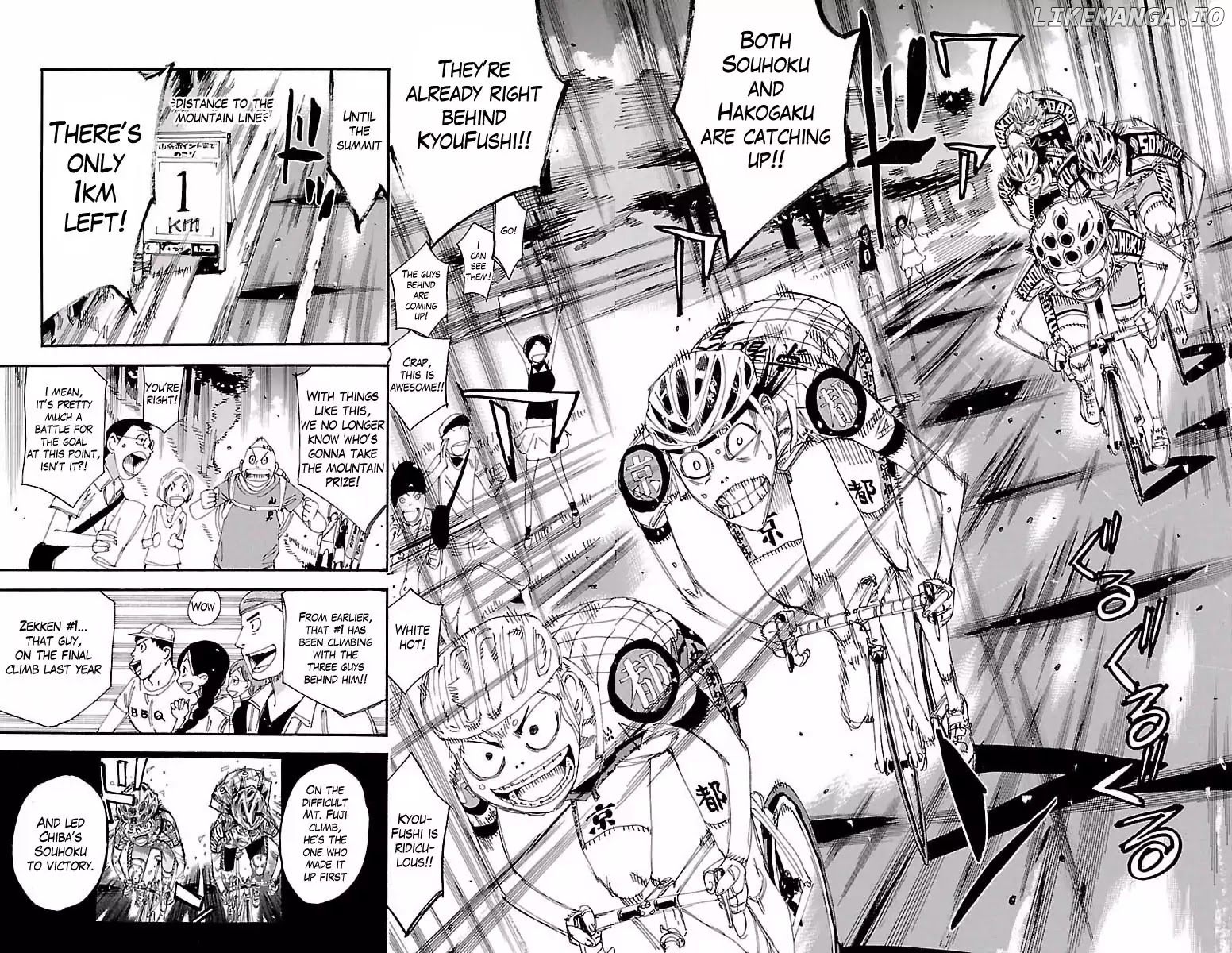 Yowamushi Pedal Chapter 400 - page 14