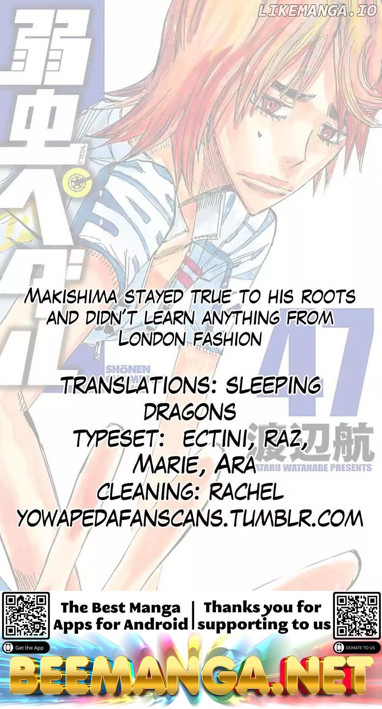 Yowamushi Pedal Chapter 400 - page 24