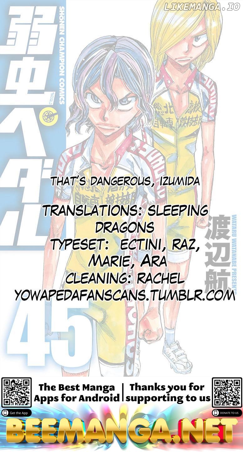 Yowamushi Pedal Chapter 383 - page 18