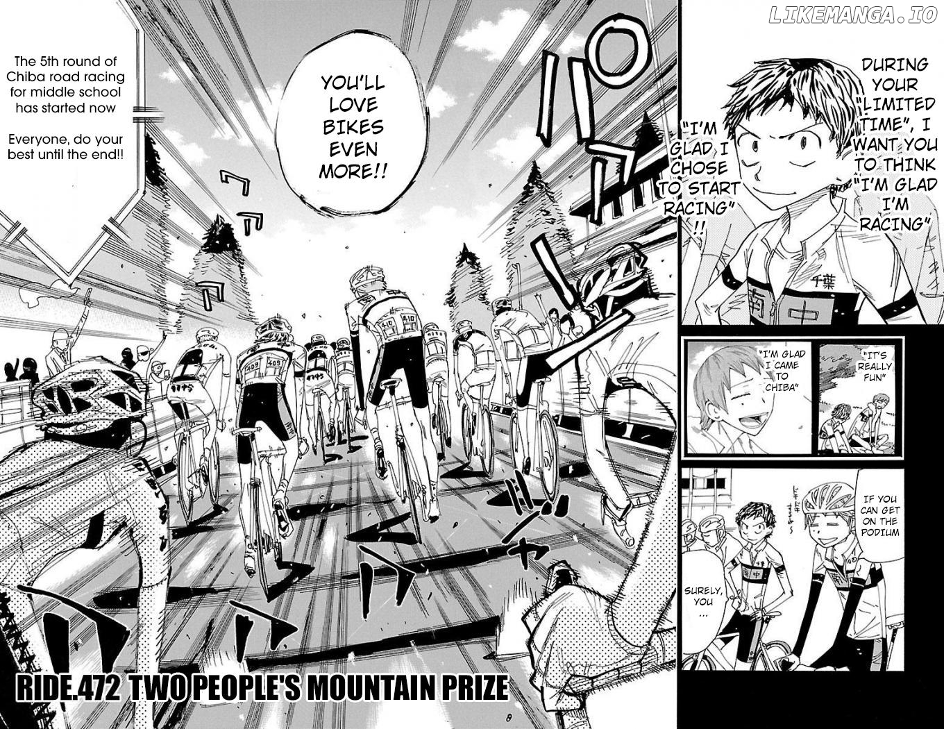 Yowamushi Pedal Chapter 472 - page 2