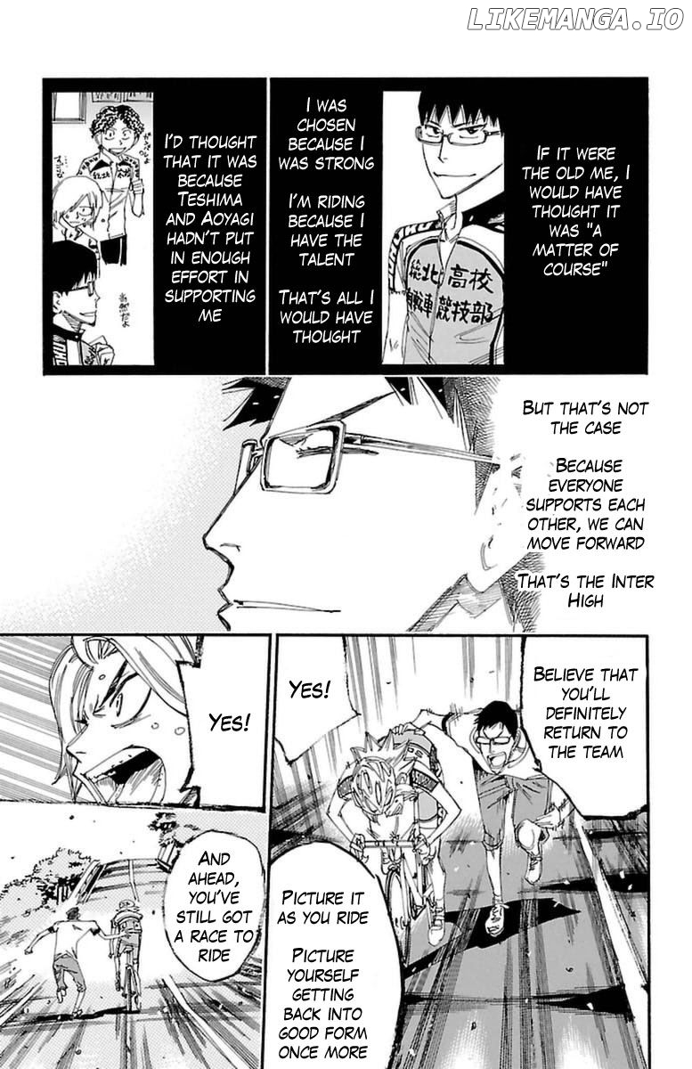 Yowamushi Pedal Chapter 362 - page 12