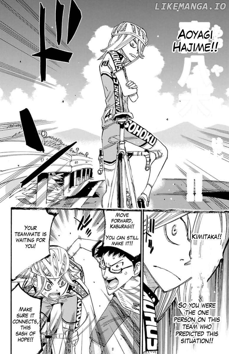 Yowamushi Pedal Chapter 362 - page 17