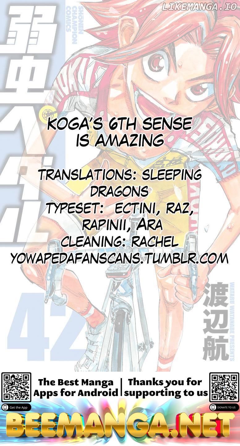 Yowamushi Pedal Chapter 362 - page 18