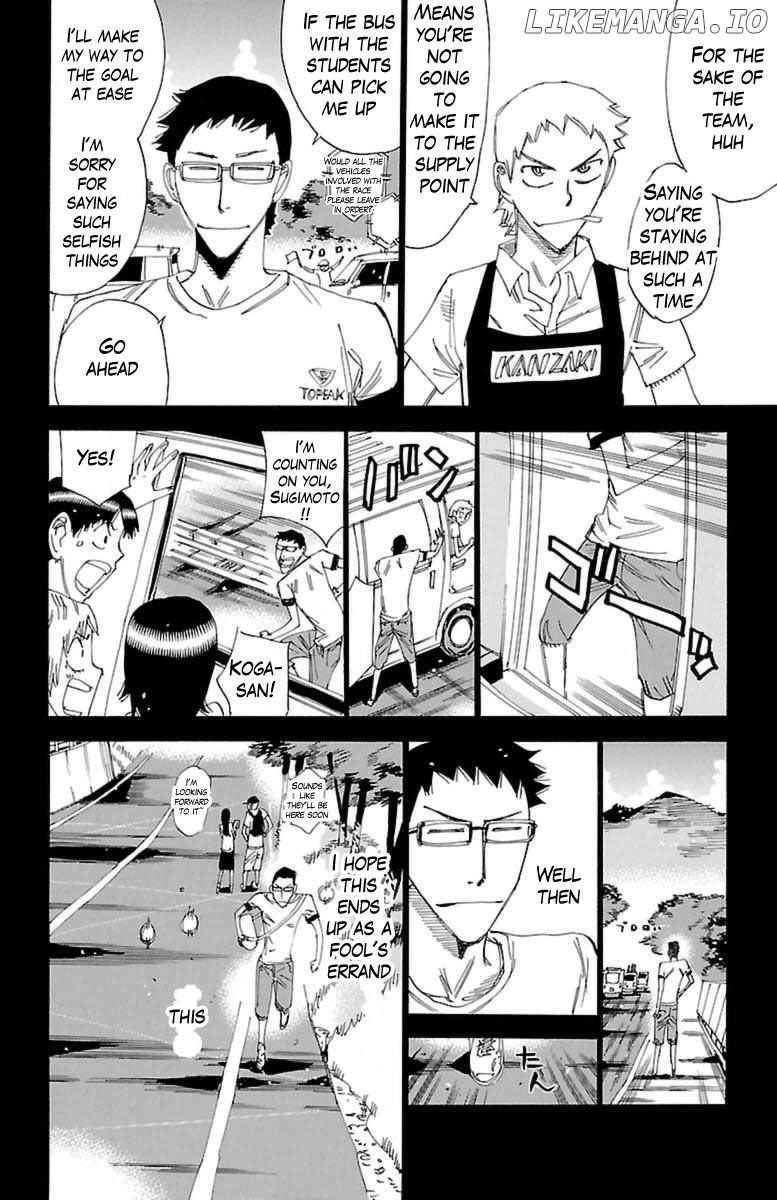 Yowamushi Pedal Chapter 362 - page 7