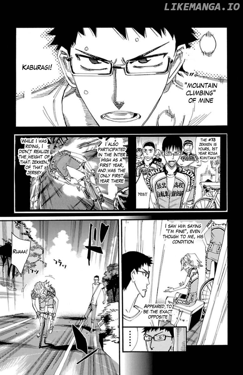 Yowamushi Pedal Chapter 362 - page 8