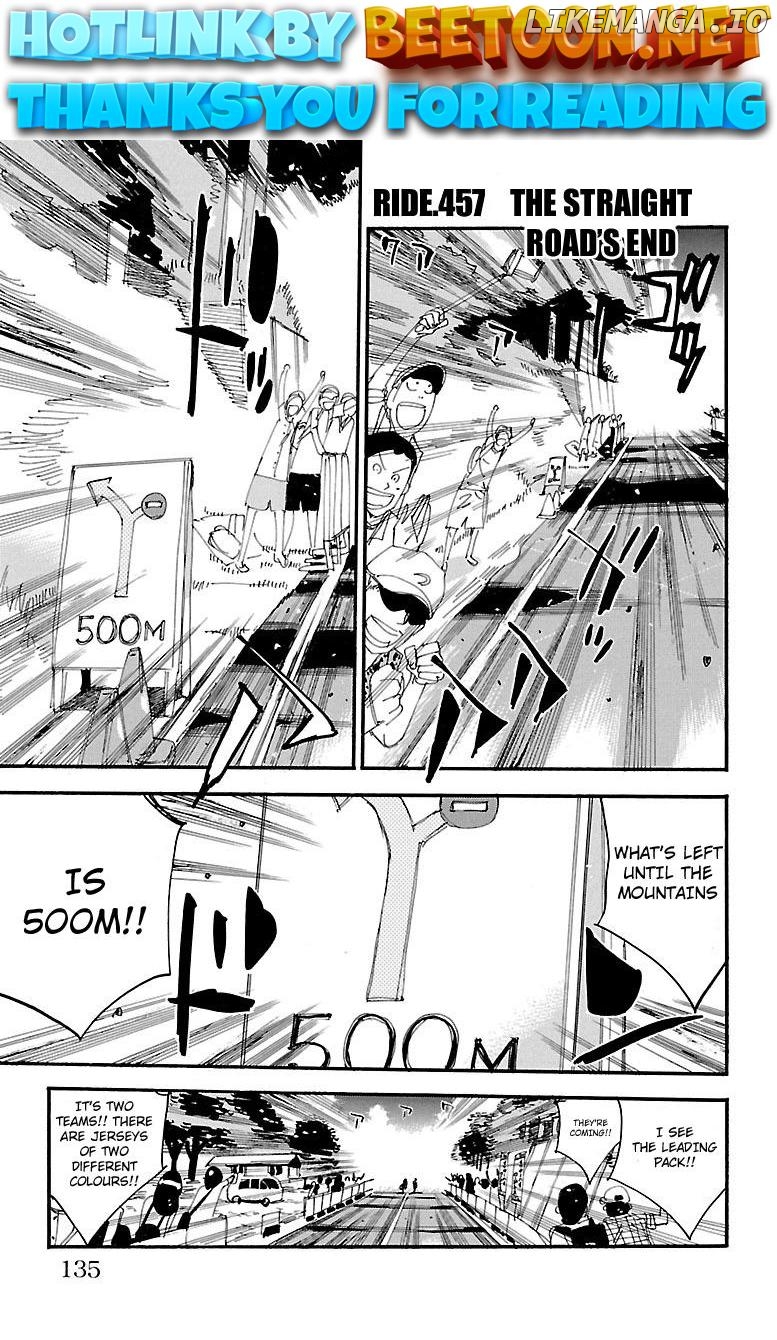 Yowamushi Pedal Chapter 457 - page 1