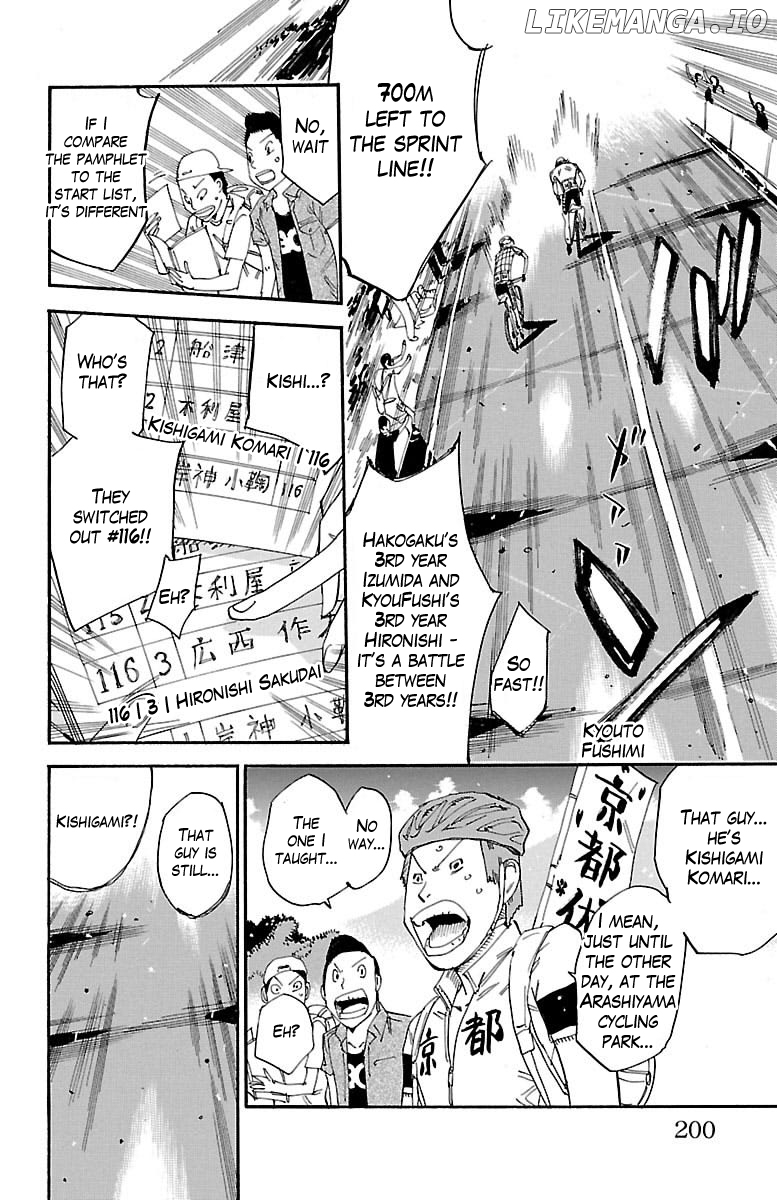 Yowamushi Pedal Chapter 381 - page 22