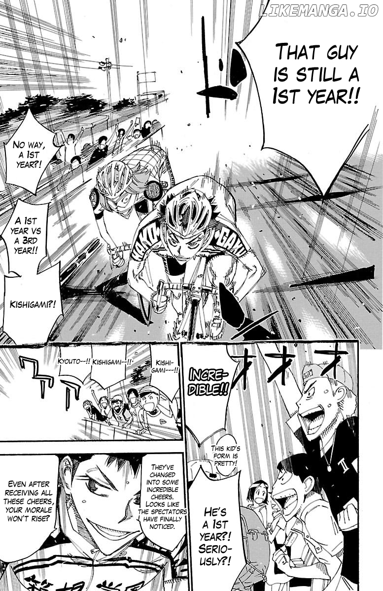 Yowamushi Pedal Chapter 381 - page 23