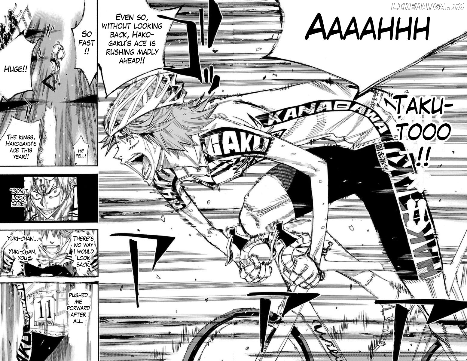 Yowamushi Pedal Chapter 348 - page 10