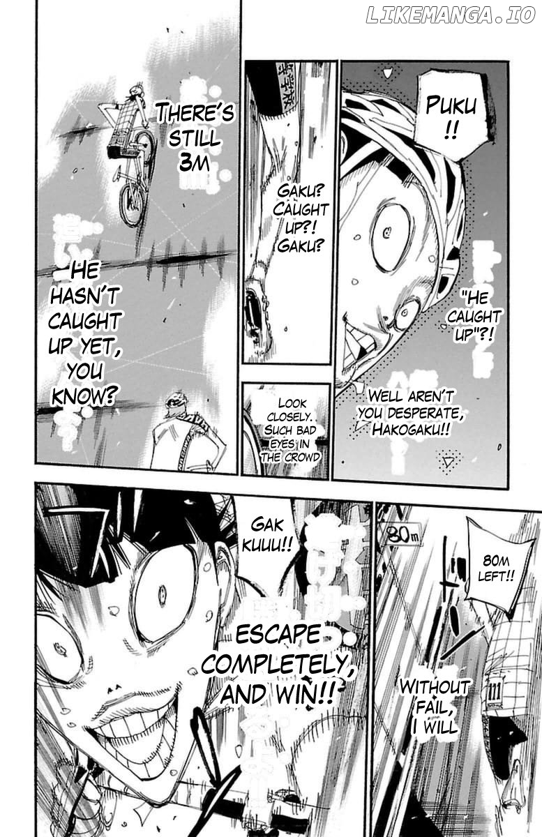Yowamushi Pedal Chapter 348 - page 12