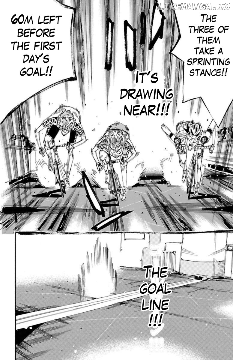 Yowamushi Pedal Chapter 348 - page 16