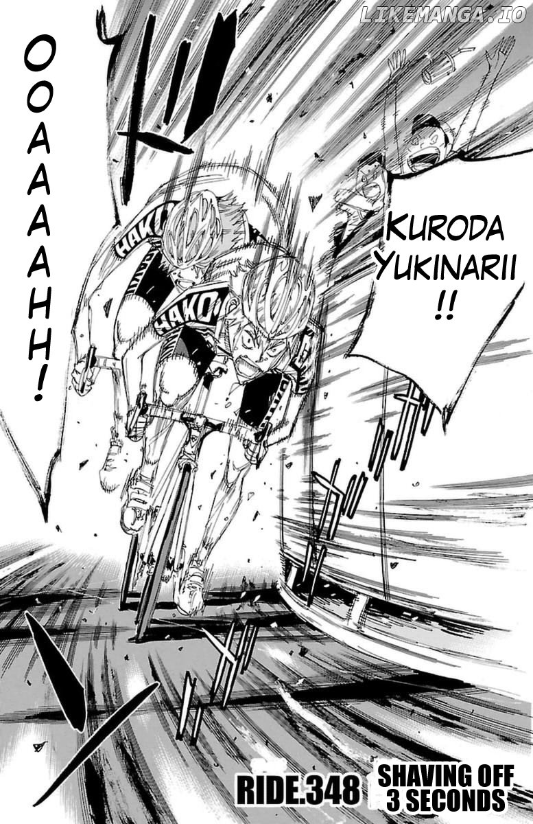 Yowamushi Pedal Chapter 348 - page 3
