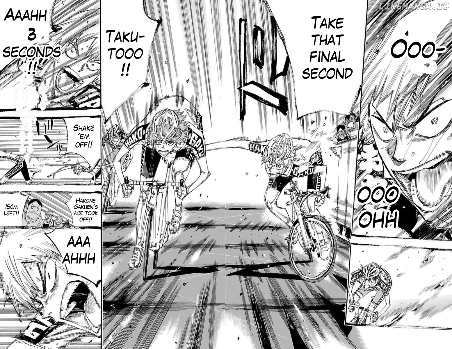 Yowamushi Pedal Chapter 348 - page 8