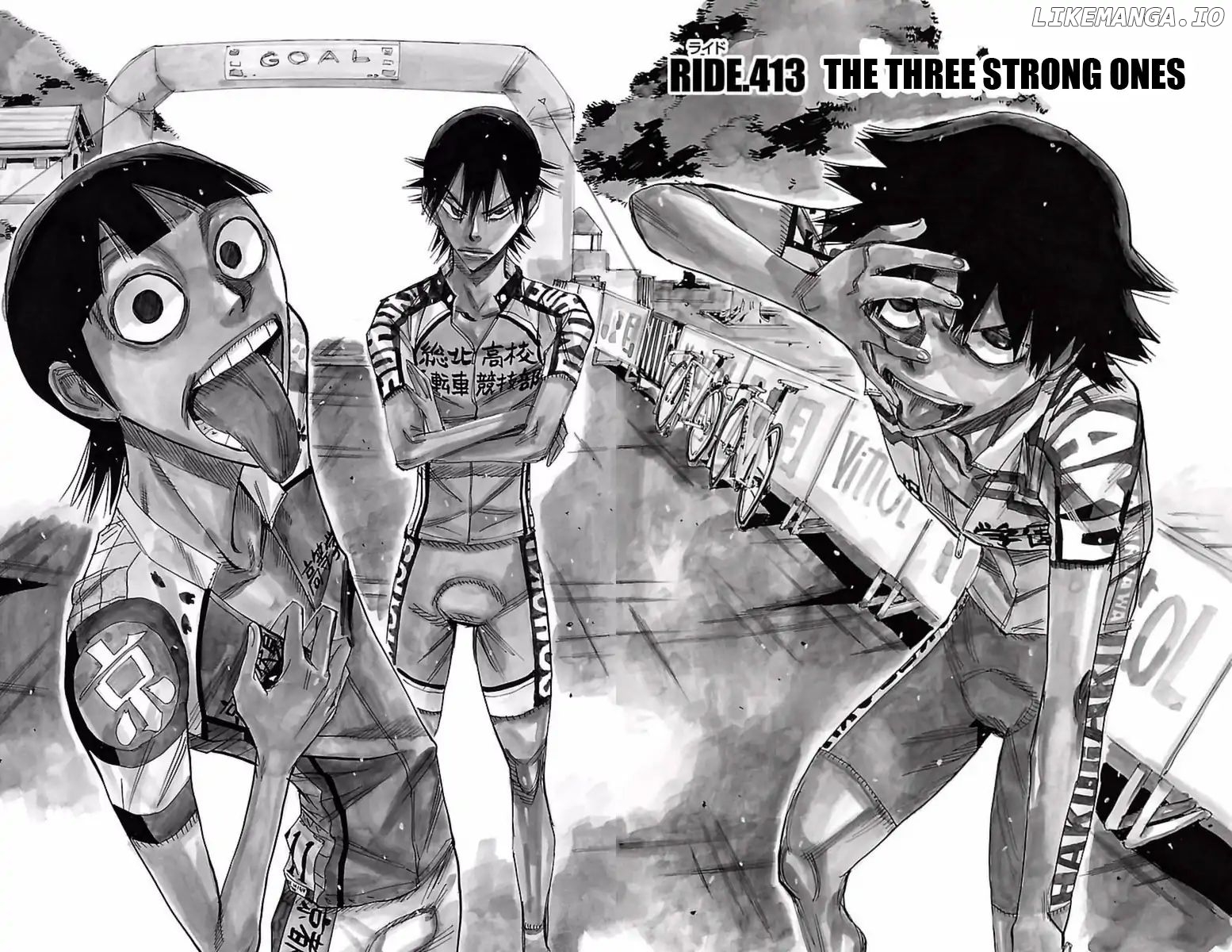 Yowamushi Pedal Chapter 413 - page 2