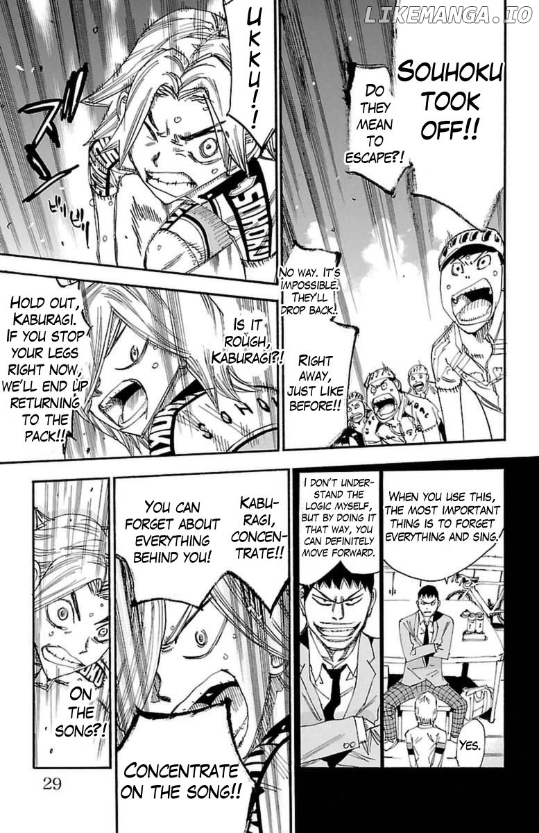 Yowamushi Pedal Chapter 365 - page 22