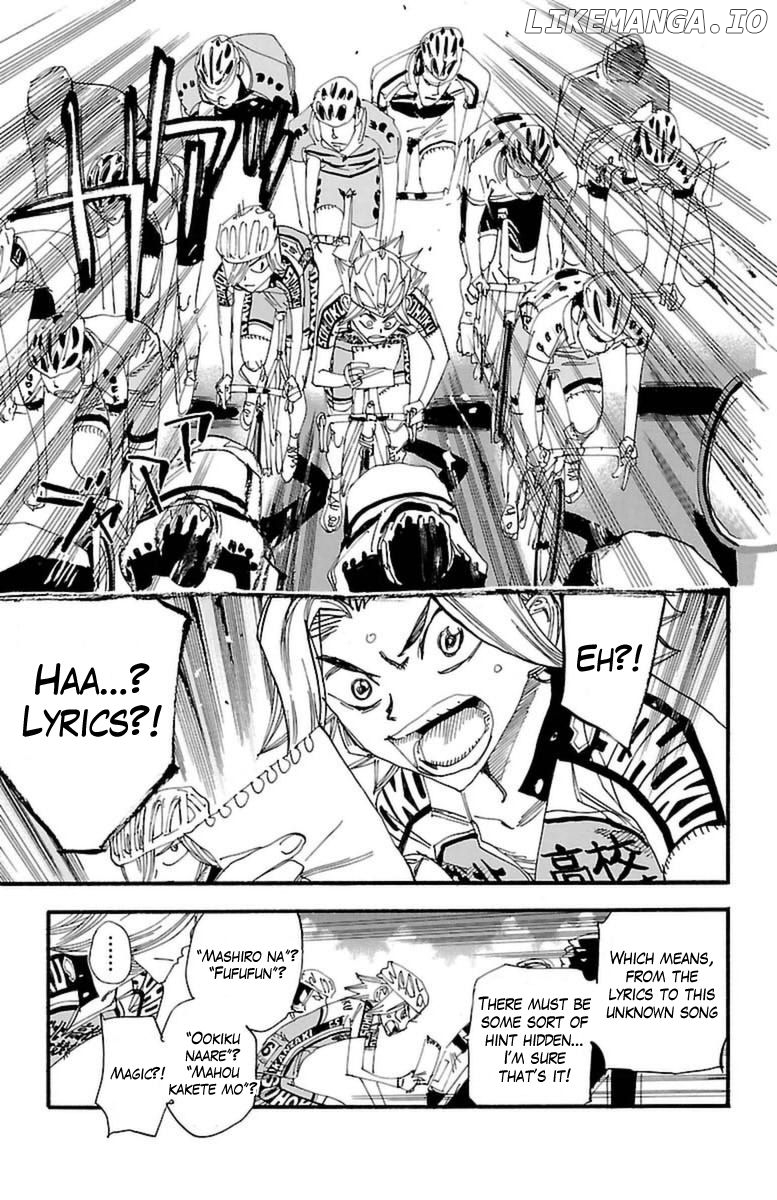 Yowamushi Pedal Chapter 365 - page 4