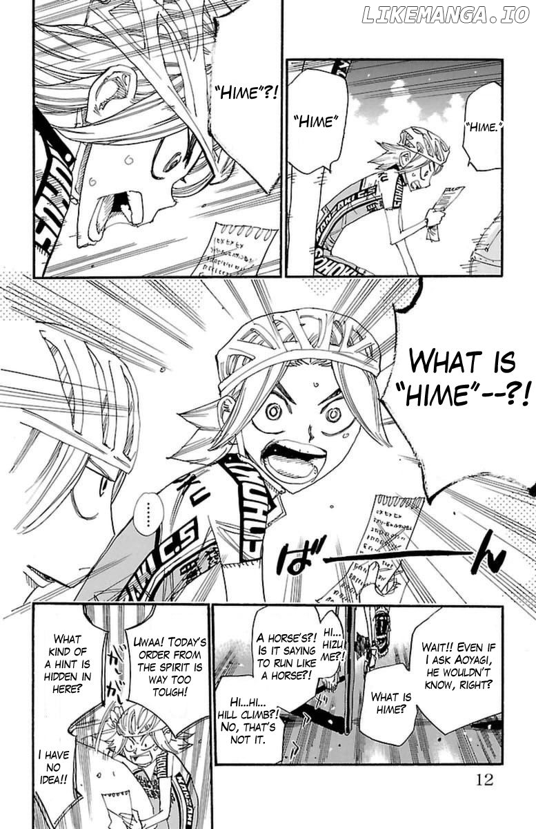 Yowamushi Pedal Chapter 365 - page 5