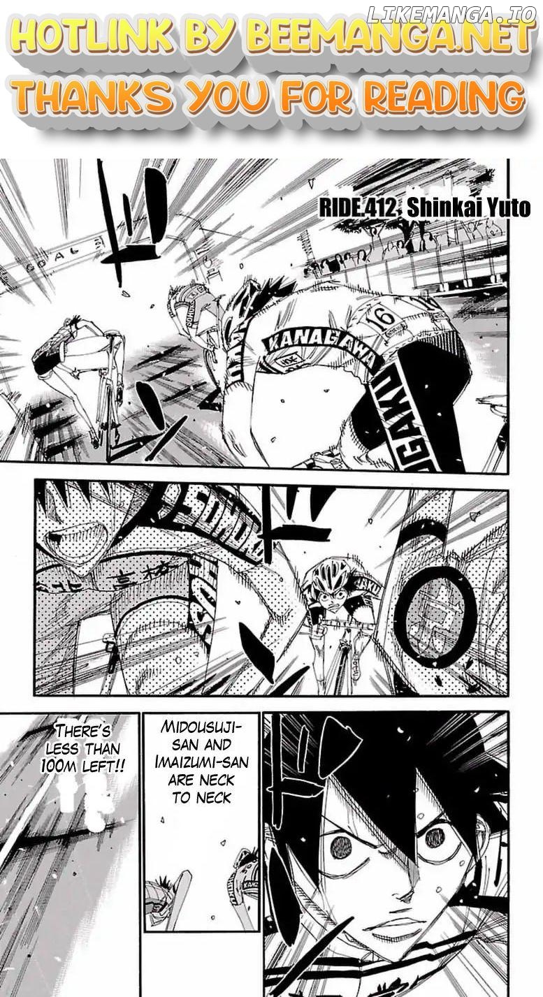 Yowamushi Pedal Chapter 412 - page 1