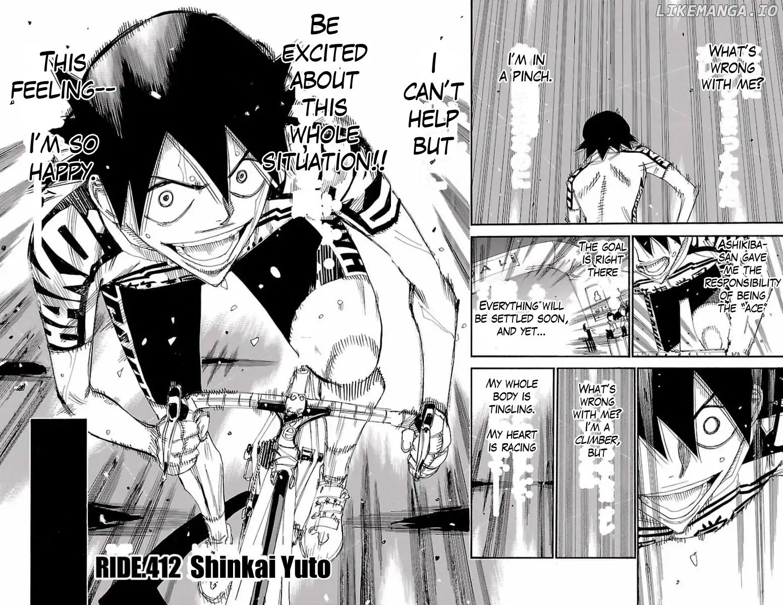 Yowamushi Pedal Chapter 412 - page 2