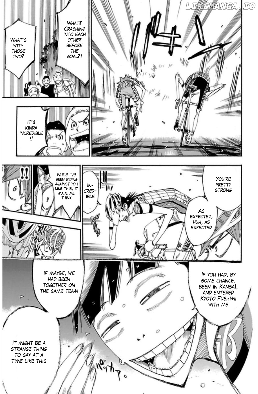 Yowamushi Pedal Chapter 346 - page 10